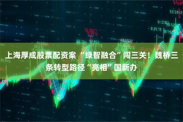 上海厚成股票配资案 “绿智融合”闯三关！魏桥三条转型路径“亮相”国新办